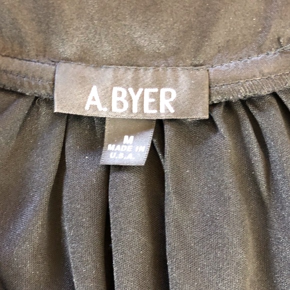 A. Byer Black Lace Sleeveless Top - Picture 11 of 16